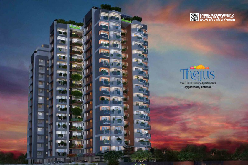 VEEGALAND HOMES LAUNCHED “THEJUS” AT THE CULTURAL CAPITAL OF KERALA<